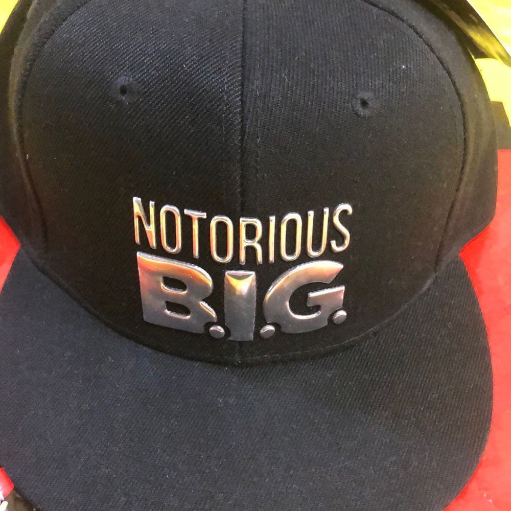 Notorious B.I.G. (Oversized Snap-back Cap- new with tags)